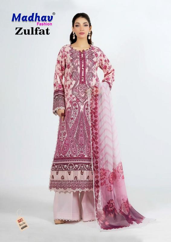 Madhav zulfat vol 4 wholesale dress materials in hyderabad with price